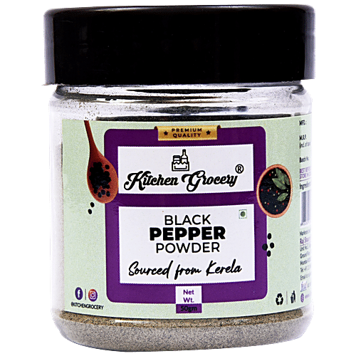Buy Kitchen Grocery Black Pepper Powder Enhances Flavour, Rich In
