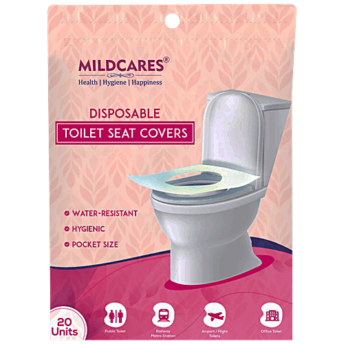 Buy Mildcares Disposable Toilet Seat Cover Water Resistant, Hygienic