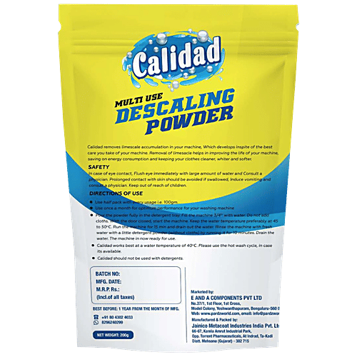 Buy CALIDAD Descaling Powder Multi Use, Gets Rid Of Lime Scale