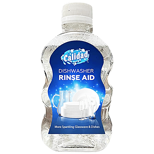 Buy CALIDAD Dishwasher Rinse Aid Liquid For Sparkling Utensils