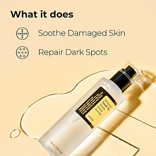 CosRx Advanced Snail 96 Mucin Power Essence - Nourishes, Repairs & Revitalises Skin, 100 ml  