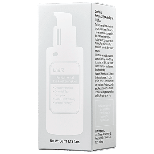 Buy Klairs Fundamental Eye Awakening Gel Deep Hydration, Vegan, Reduces Dark Circles Online at