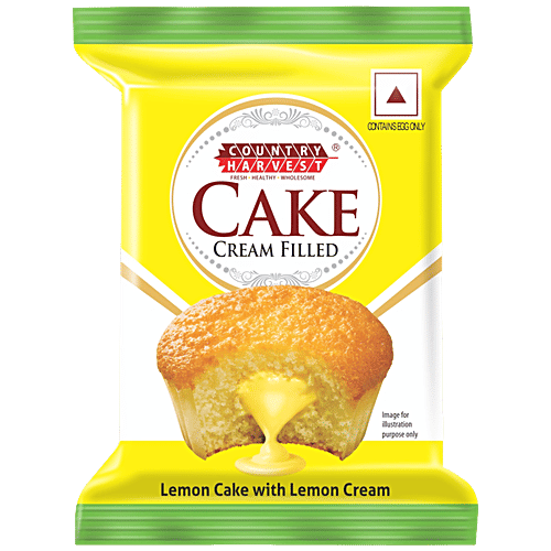 Country Harvest Lemon Cake With Lemon Cream, 16 g