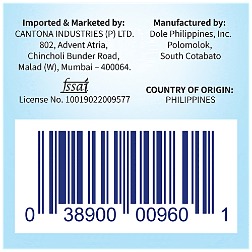 Dole Pineapple Mango - 100% Juice From Concentrate, No Added Sugar & Preservatives, Rich In Vitamin C, 240 ml  