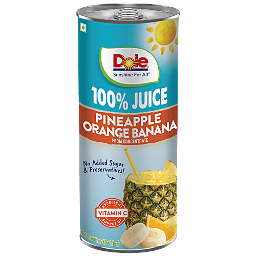 Buy DOLE Pineapple Orange Banana 100 Juice From Concentrate, No