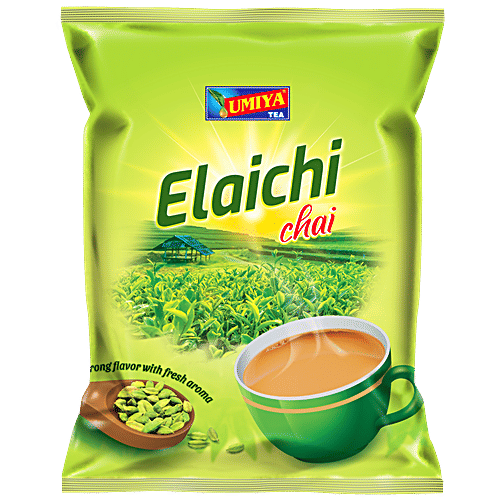 UMIYA Elaichi Tea - Strong Flavour With Fresh Aroma, 250 g Pouch 