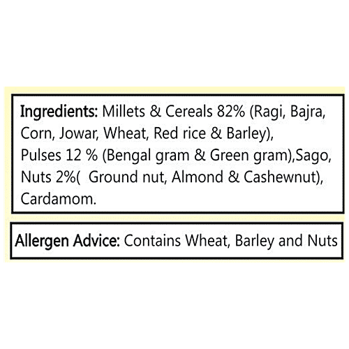 Manna Health Mix Kids Nutrition Drink - All Natural Multigrain, 675 g Carton Natural Nutrition, No Added Sugar, No Additives, No Colour & Flavour