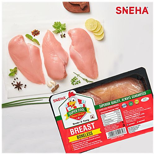 Buy Super Cool Frozen Chicken Breast Boneless, Fresh, NutrientRich
