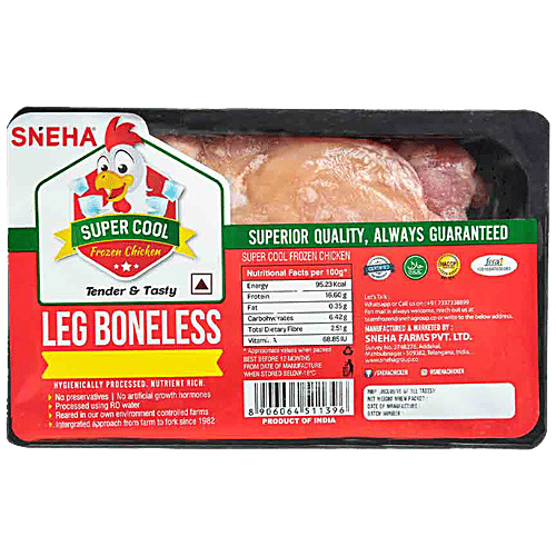 Buy Super Cool Frozen Chicken Leg Boneless, Tender, Fresh, Nutrient