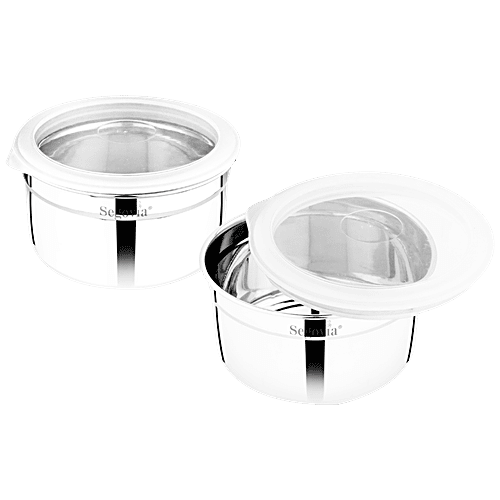 Buy Segovia Stainless Steel Storage Container/Jar/Utility Canister With