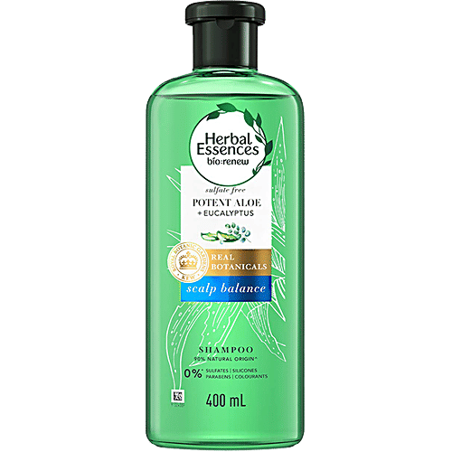 Buy Herbal Essences Potent Aloe & Eucalyptus Shampoo For Scalp