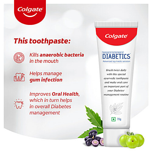 Buy Colgate Toothpaste For The Oral Health Of Diabetics Sugar Free