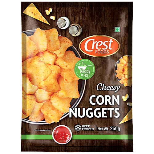 Buy Crest Foods Cheesy Corn Nuggets Ready To Fry, High Quality Online
