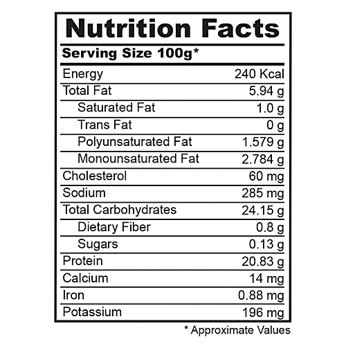 Crest Foods Chicken Pops - Ready To Fry, High Quality, Crispy, 200 g