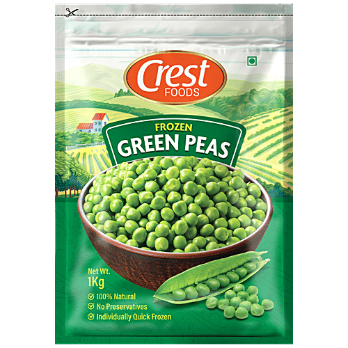 Buy Crest Foods Frozen Green Peas High Quality, Adds Flavour Online