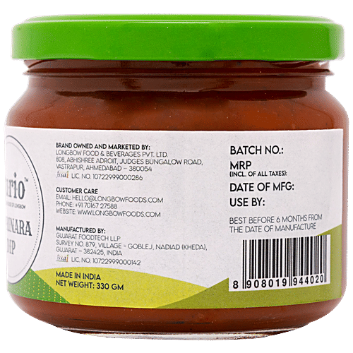 Buy CURIO Marinara Dip Tangy & Savoury, Incredible Zing Flavour