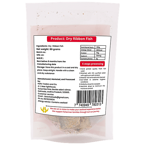 Buy Octorika Dry Ribbon Fish Omega 3 & ProteinRich Online at Best