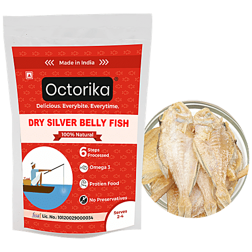 Buy Octorika Dry Silver Belly Fish Rich In Protein, Vitamins Online