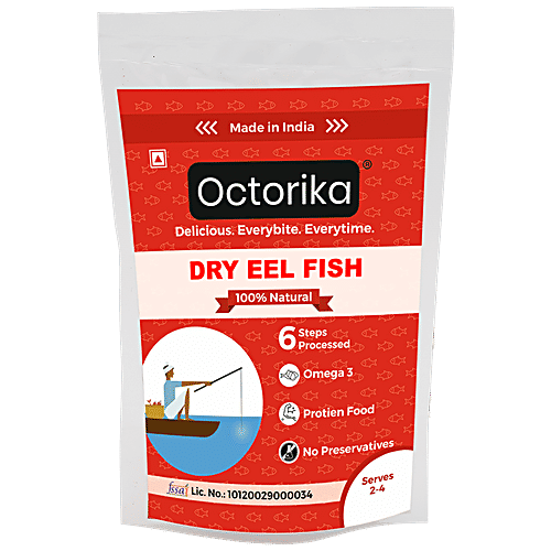Octorika Dry Eel Fish - Nutritious, High In Protein, 70 g