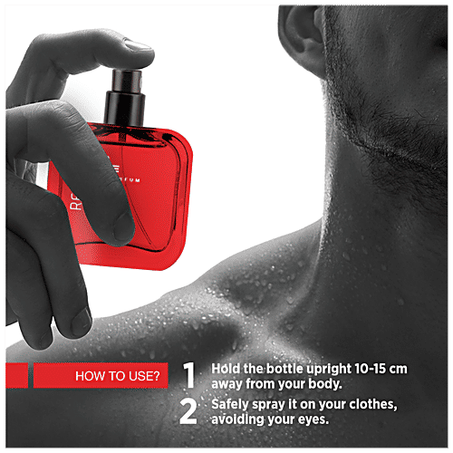 Wild Stone Red Eau De Perfume - Long-Lasting Fragrance, 30 ml  