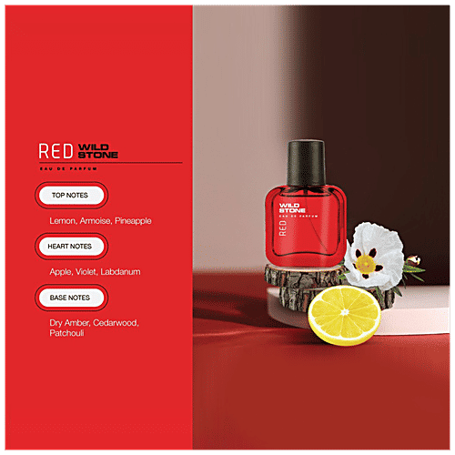 Wild Stone Red Eau De Perfume - Long-Lasting Fragrance, 30 ml  