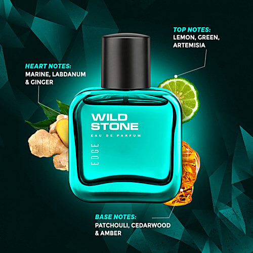 Wild Stone Edge Eau De Perfume - Long Lasting Fragrance, 50 ml  