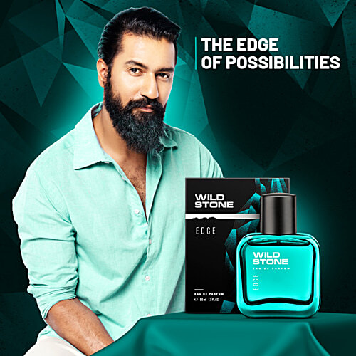 Wild Stone Edge Eau De Perfume - Long Lasting Fragrance, 50 ml  