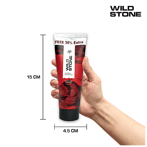 Buy Wild Stone Ultra Sensual Shaving Cream Provides Rich Lather