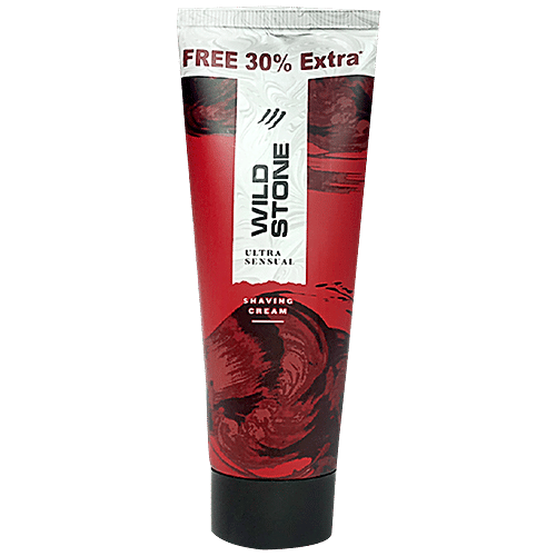 Buy Wild Stone Ultra Sensual Shaving Cream Provides Rich Lather