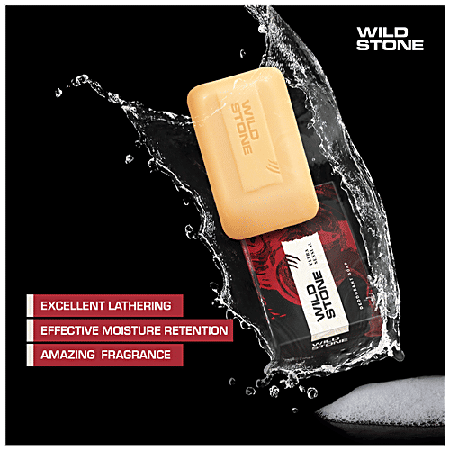 Wild Stone Deodorant Soap Combo - Ultra Sensual, Forest Spice & Musk, Long-Lasting Fragrance, 100 g (Pack of 6)