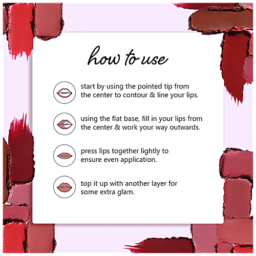 Plum Matterrific Lipstick - Highly Pigmented, Nourishing, Non-Drying, 100% Vegan & Cruelty Free, 4.2 g Upside Brown - 126 