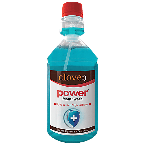 Buy Clove Power AntiCavity Mouthwash For Gingivitis & Plaque, Oral