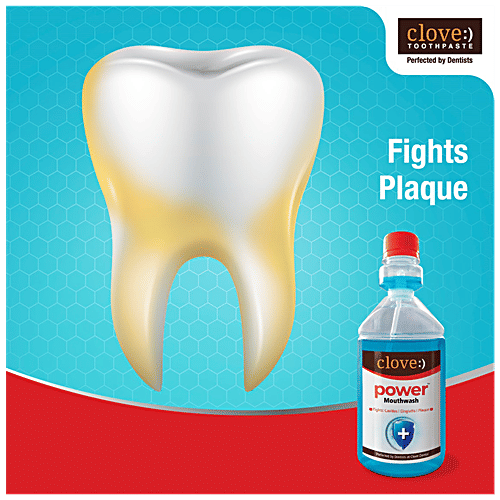 Buy Clove Power AntiCavity Mouthwash For Gingivitis & Plaque, Oral