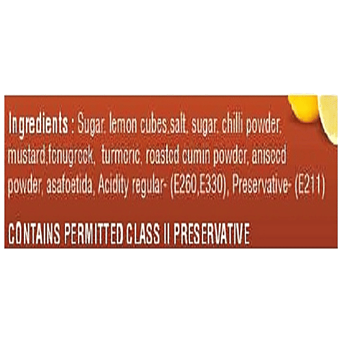 Buy Shree Siddhivinayak Sweet Lemon Pickle Rich In Vitamin C, Tangy