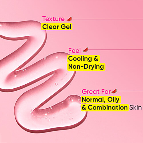 Dot & Key Watermelon Super Glow Facial Gel Cleanser - Visibly Brightens Skin, Unclogs Pores, 100 ml  