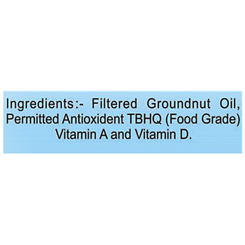Rani  Gold Filtered Groundnut Oil, 15 kg Tin 