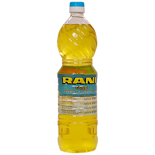 Rani  Gold Filtered Groundnut Oil, 1 L Bottle 