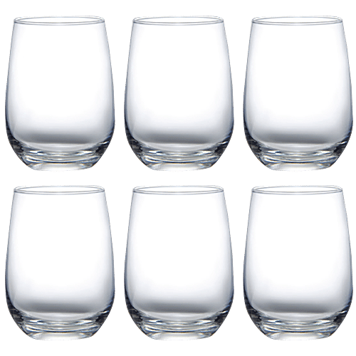 Buy Roxx Astoria OF Tumbler Premium Quality Glass, Round, Transparent Online at Best Price of