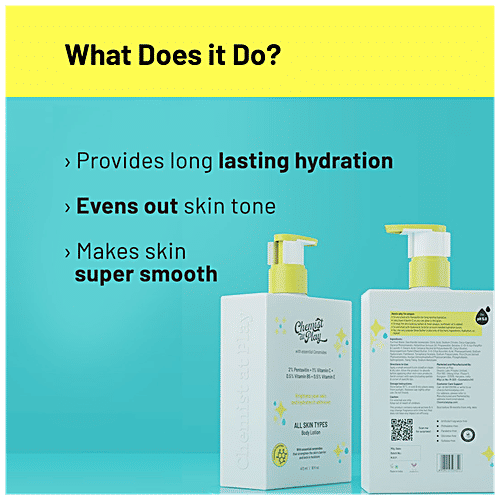 Buy Chemist At Play Brightening Body Lotion Provides Glow, For All