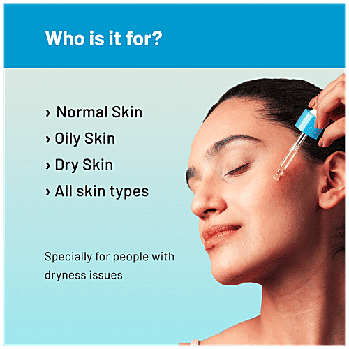 Chemist At Play Hydrating Face Serum - Provides Plump & Radiant-Looking Skin, 30 ml