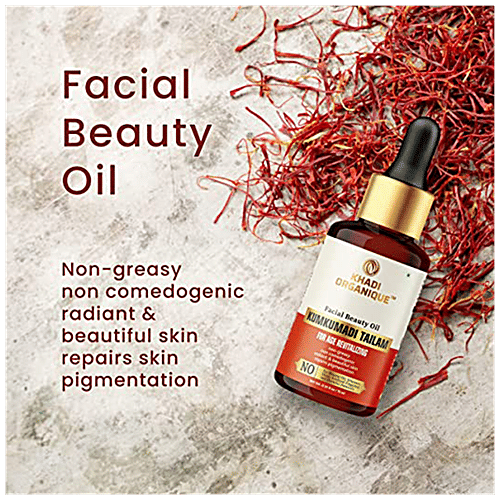 Buy Khadi Organique Kumkumadi Tailam Face Beauty Oil For Age