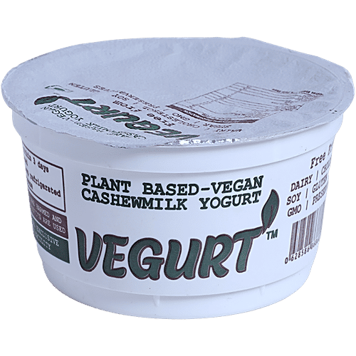 Buy 1NESS Vegurt Plant Based Vegan Cashew Milk Yogurt, Dairy & Gluten Free Online at Best
