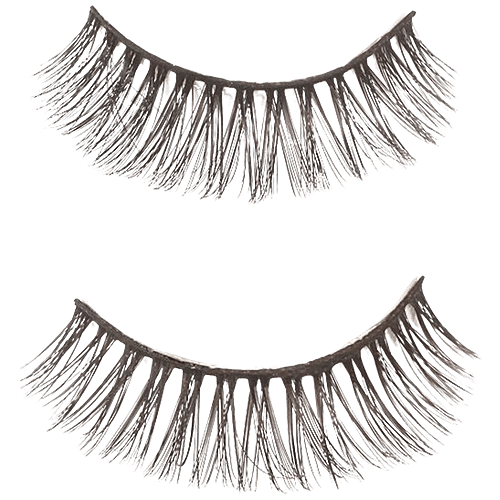 Bronson professional False Eyelashes - 234, 3D Effect, Synthetic & Natural Fibres, Easy Application, 1 pc