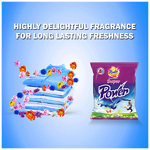 Buy Super Power Detergent Powder & Bucket Combo Removes Stains & Dirt
