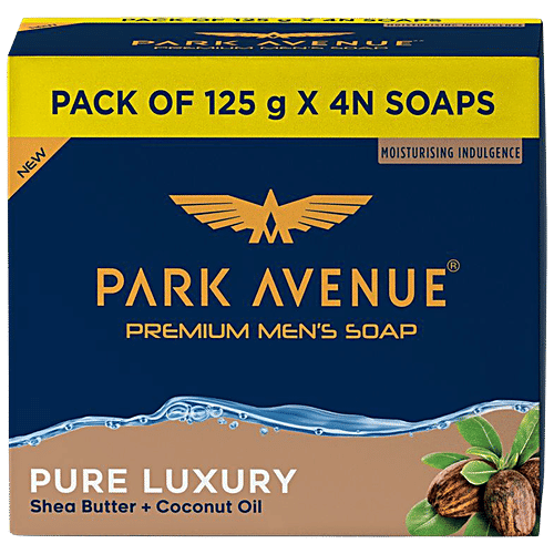Buy Park Avenue Premium Men's Soap Pure Luxury, Shea Butter & Coconut