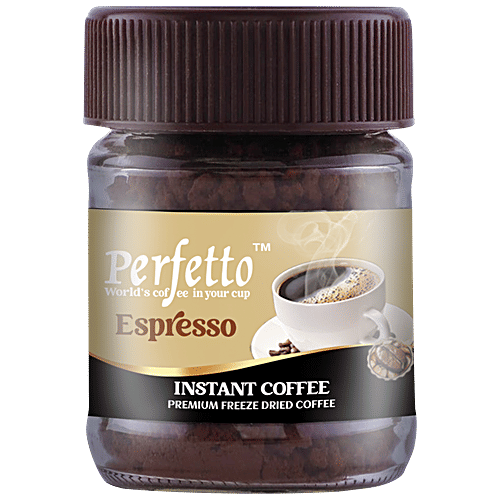 Buy Perfetto Instant Coffee Espresso, Intense Aroma, Rich Flavour