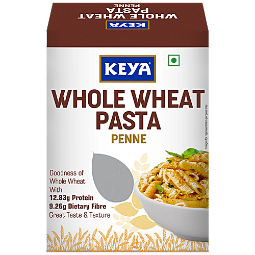 Buy Keya Whole Wheat Penne Pasta Healthy, Rich In Protein & Dietary