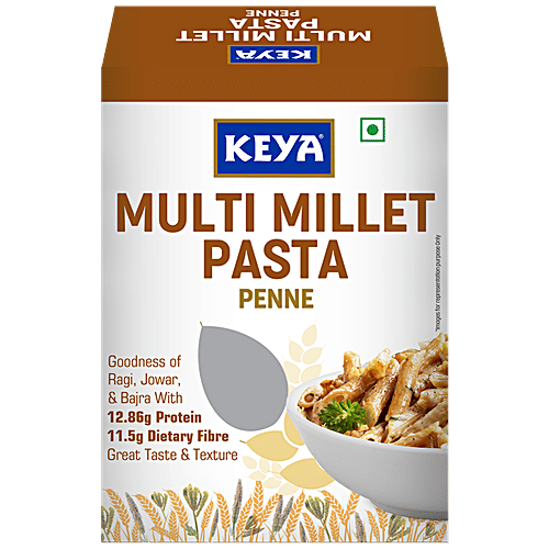 Buy Keya Multi Millet Penne Pasta Goodness Of Ragi, Jowar & Bajra