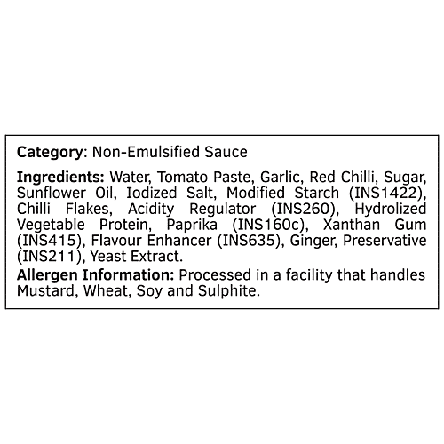 Keya Spicy Schezwan Sauce - Tangy, Used For Dipping, 280 g Bottle