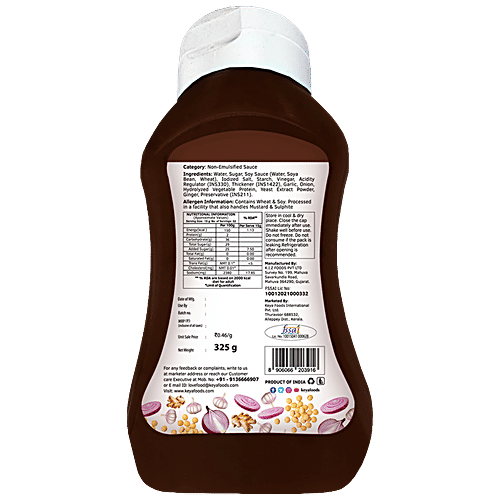 Keya Stir Fry Teriyaki Sauce - Spicy, Used For Dipping, 325 g Bottle